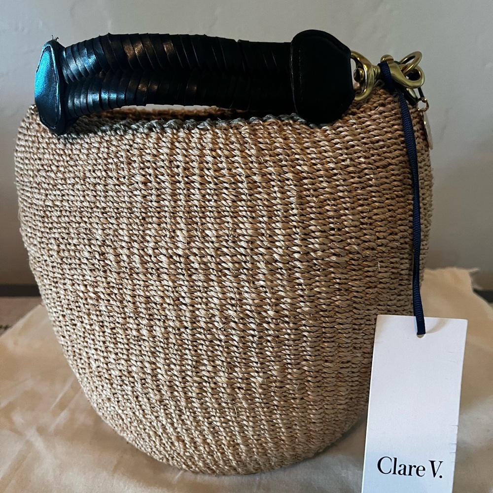 Clare V Natural Woven  Bag - Picture 2 of 10